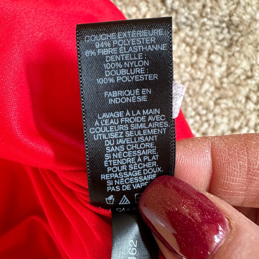Express Red Dress - Picture 7 of 10